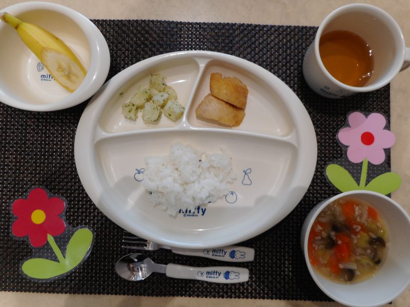 4月１３日（金）のお給食と離乳食