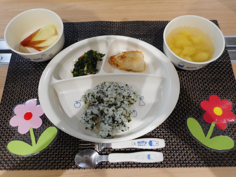 ４月１７日（火）の離乳食、乳児食