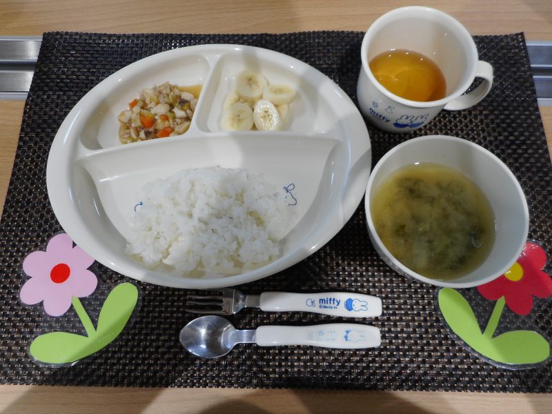 ４月１８日（水）の離乳食・乳児食