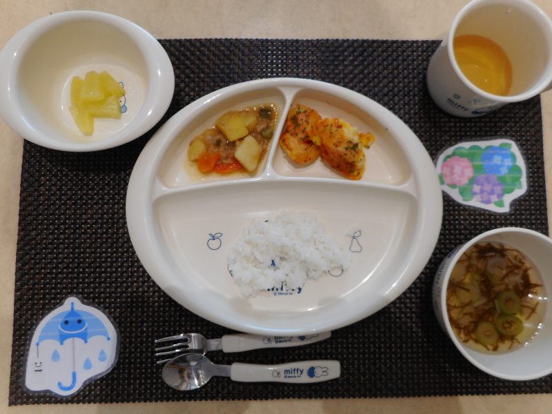 6月７日（木）乳児食