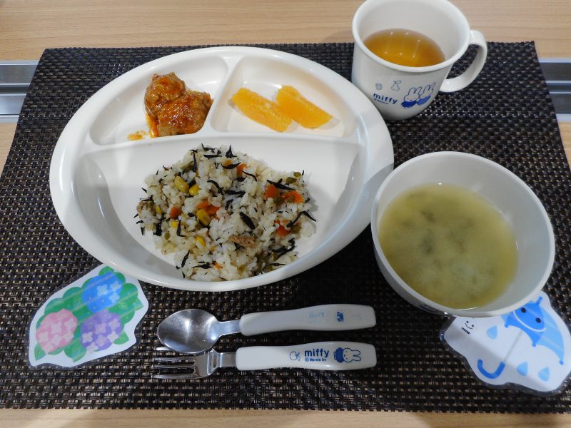 6月11日（月）の乳児食