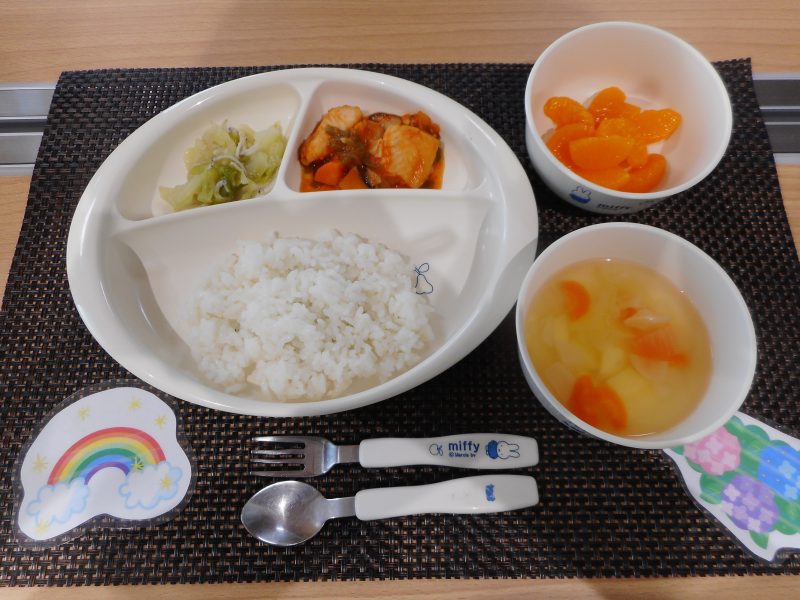 6月１９日（火）　乳児食