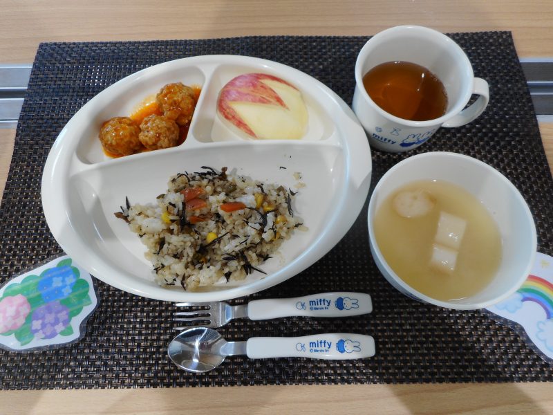 6月２５日（月）　乳児食