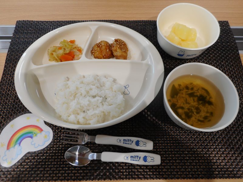 ６月２７日（水）乳児食