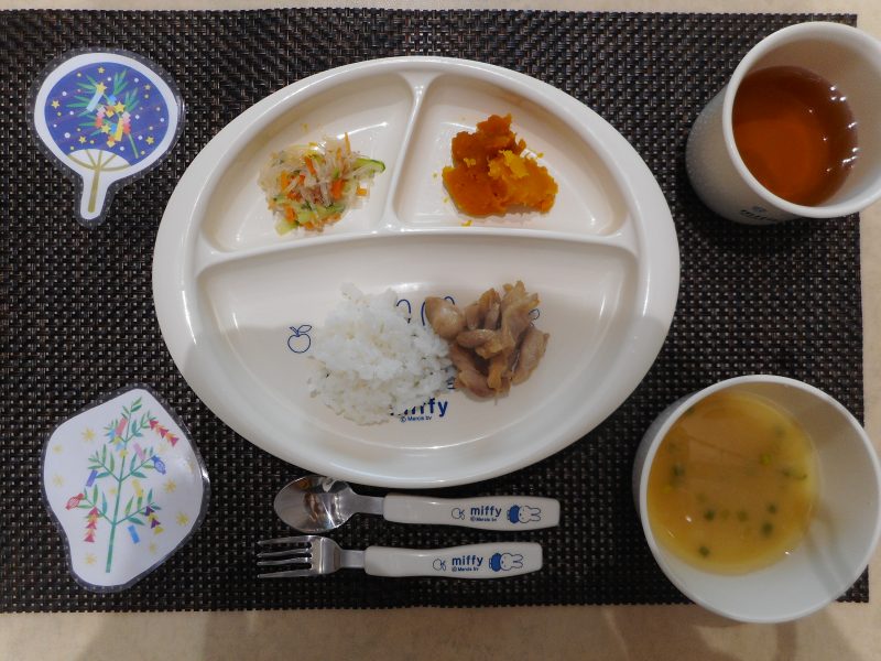 7月６日（金）乳児食