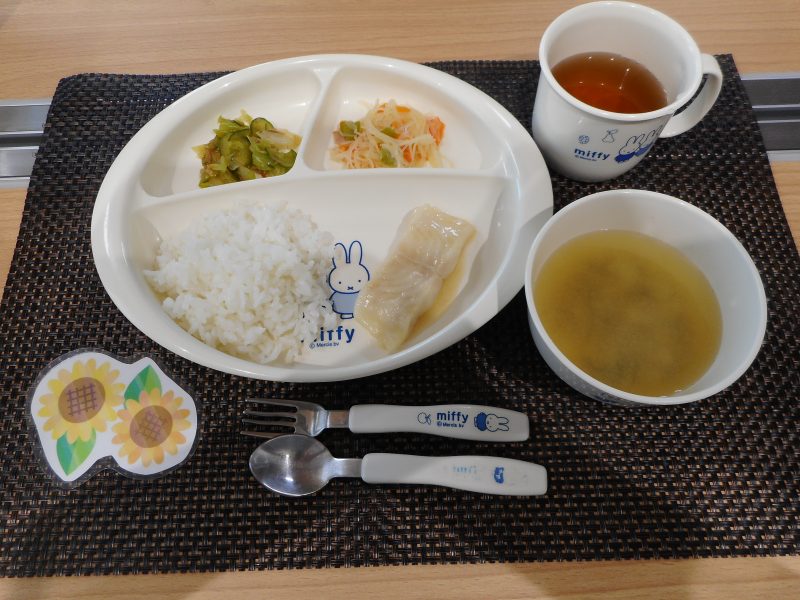 7月24日(火）　乳児食