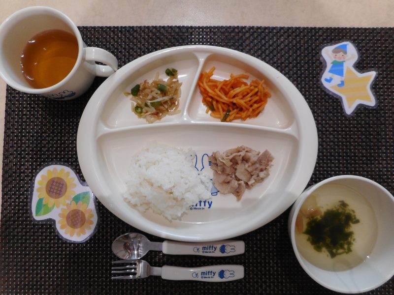 7月26日（木）　乳児食