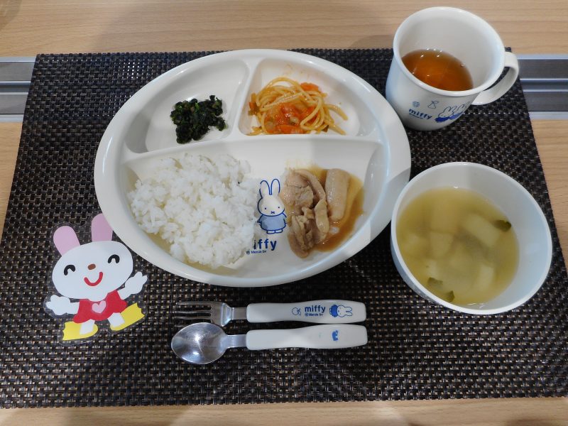 8月21日(火)　乳児食