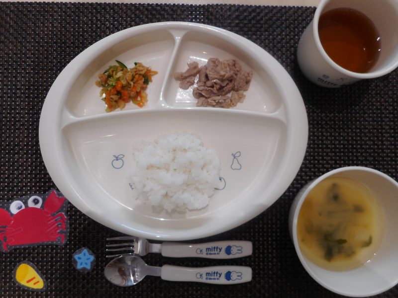 8月23日（木）　乳児食