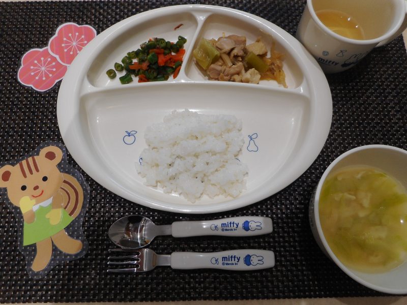 3月4日（月）　乳児食