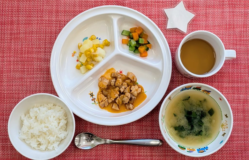 【12月7日㈯の給食・おやつ】
