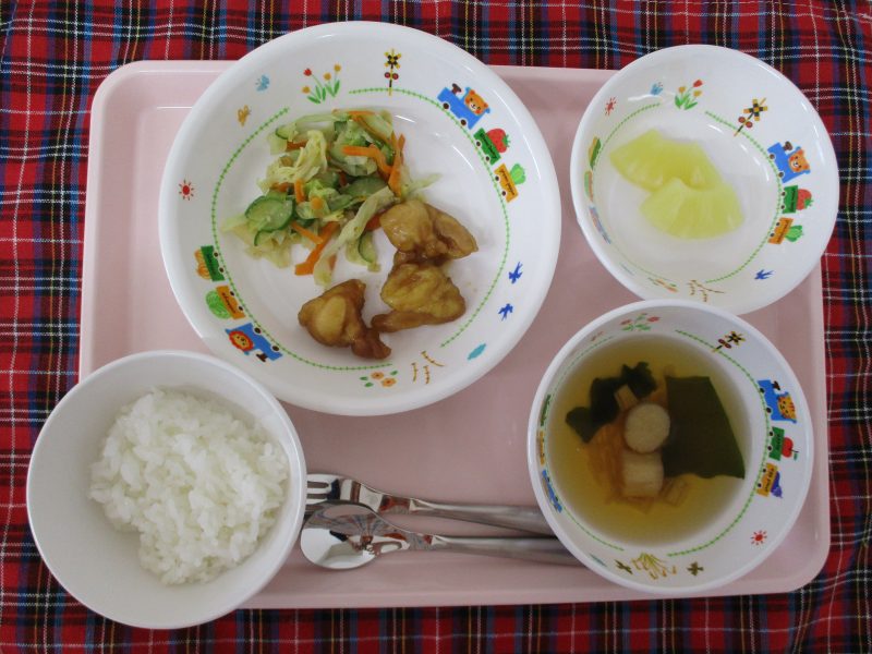 6月２７日（水）のお給食