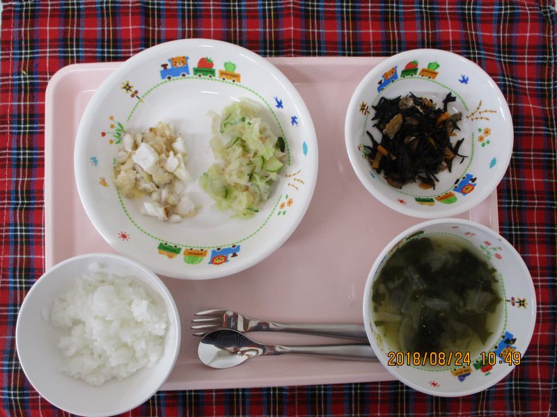 ★8月24日（木）のお給食★