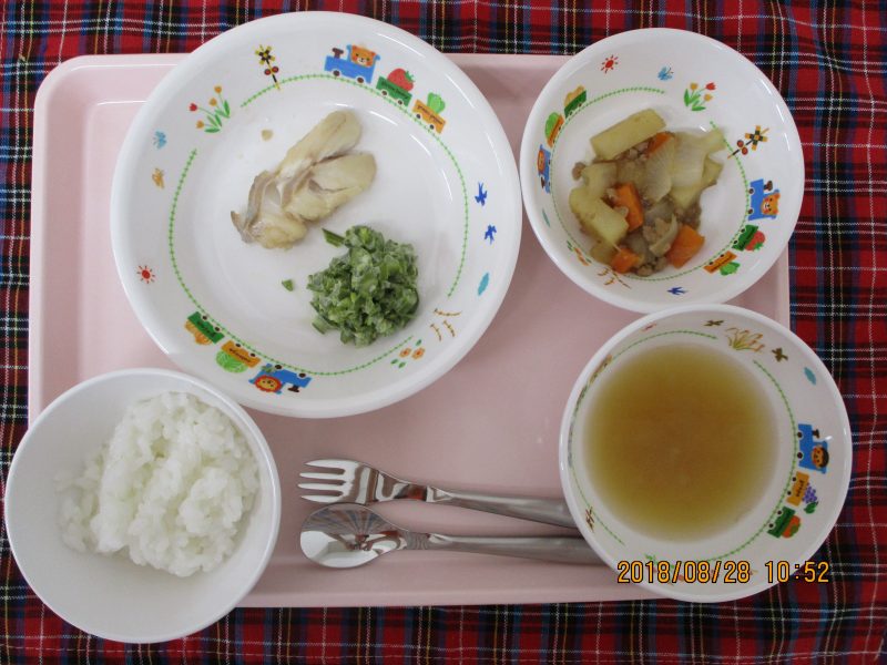 ★8月28日（火）のお給食★