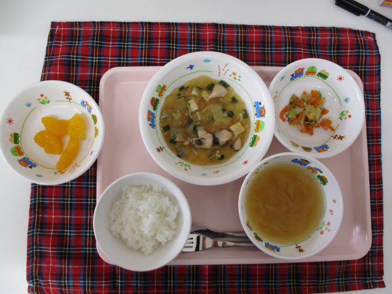 9月２８日（金）のお給食(^○^)