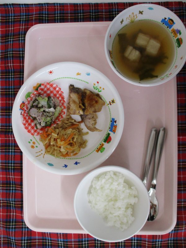 10月１６日（火）のお給食(≧▽≦)
