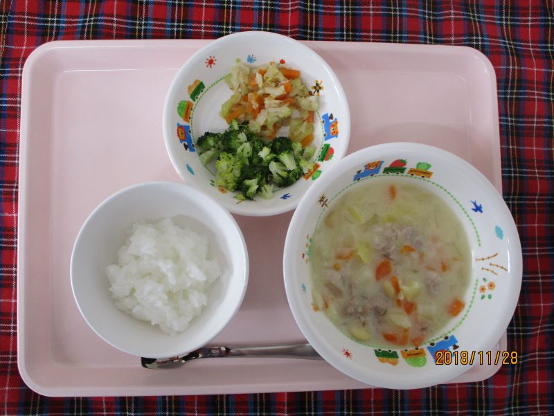 １１月２８日（水）のお給食(^○^)
