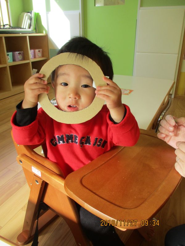 ?クリスマスの製作をしたよ?