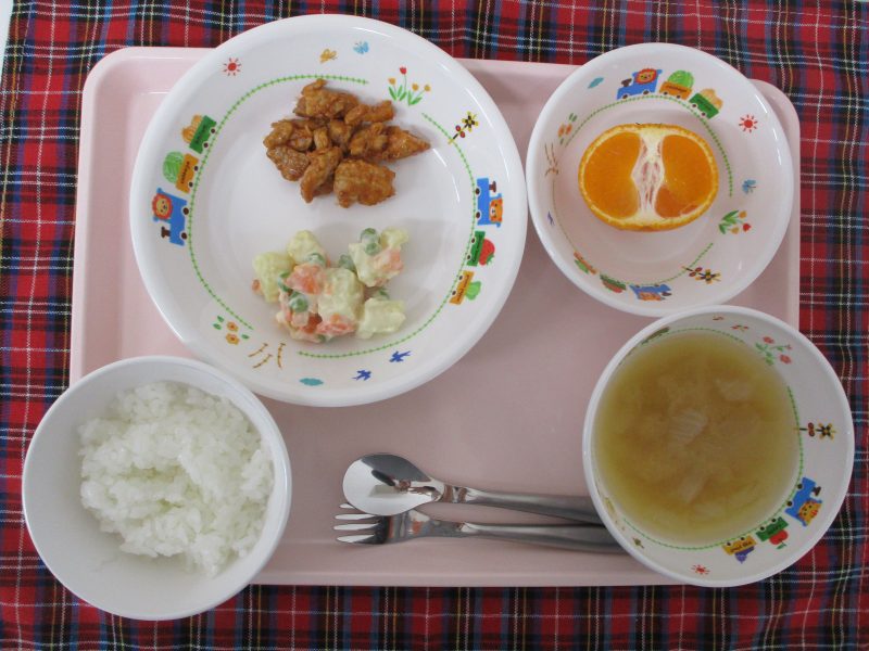 1月7日（月）のお給食(*’▽’)