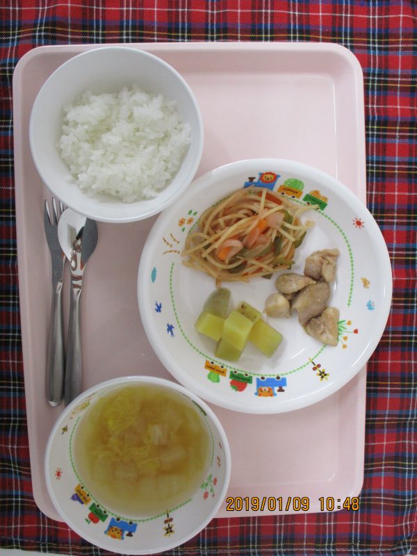 1月9日（水）のお給食(*’▽’)