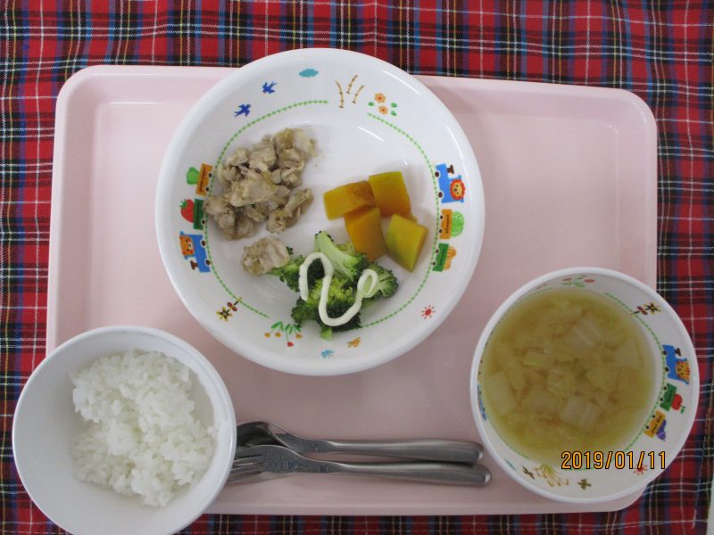 1月１１日（金）のお給食(*’▽’)