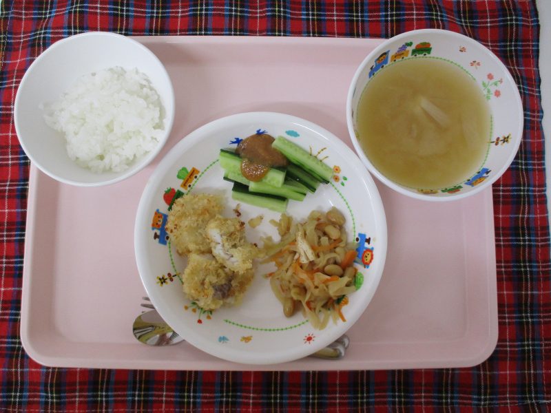 3月２２日（金）のお給食(*^^)v