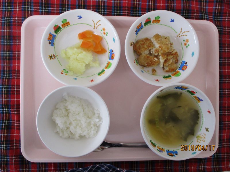 4月17日（水）のお給食?
