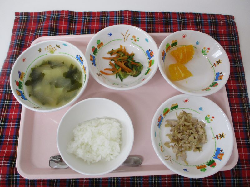 4月26日（金）のお給食(≧▽≦)