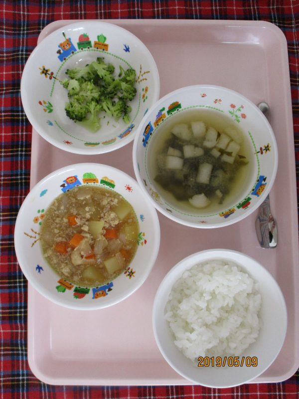 ★5月9日（木）のお給食★