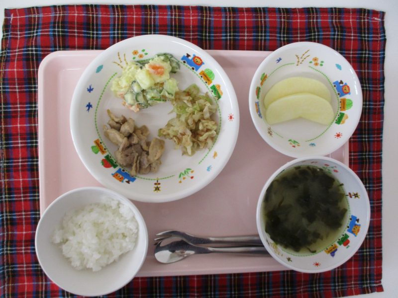 ６月２１日（金）のお給食(*’▽’)