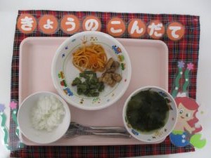 7月3日（水）のお給食(≧▽≦)