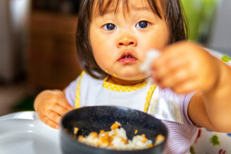 赤ちゃん初めての手掴み食べ 湖南石部園ブログ 小規模認可保育園 サンライズキッズ保育園 湖南石部園 公式 赤ちゃん初めての手掴み食べ 湖南石部園ブログ 小規模認可保育園 サンライズキッズ保育園 湖南石部園 公式