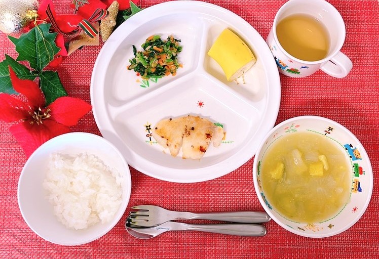 12月22日(金)の給食・おやつ【冬至】