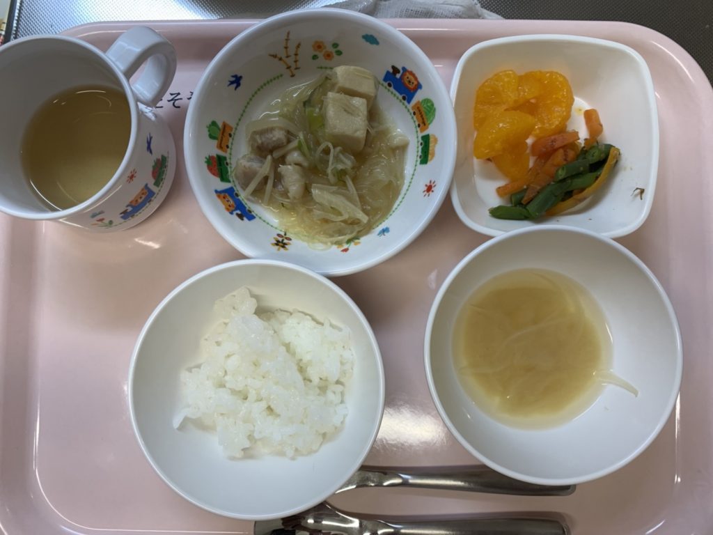3月4日（月）お給食?