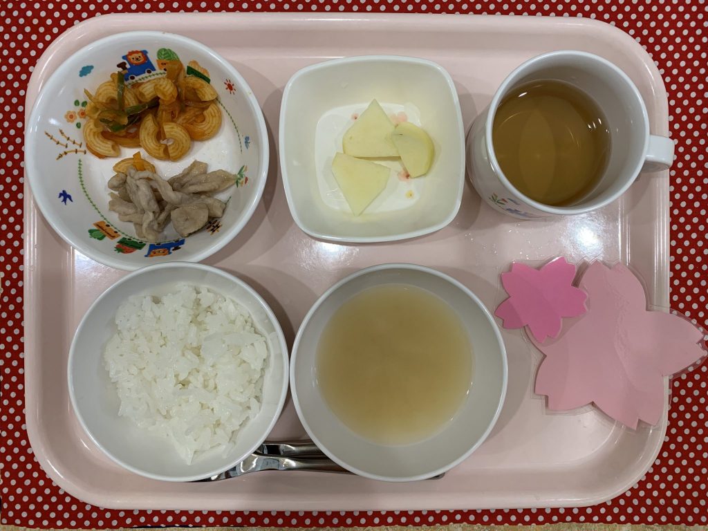 4月2日（火）お給食?