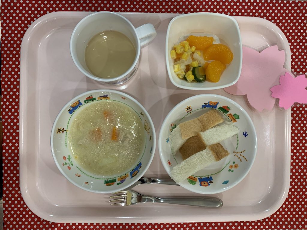 4月4日（木）お給食?