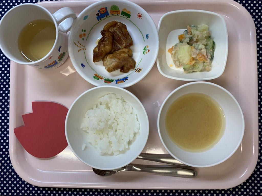 ４月２０日（土）お給食?