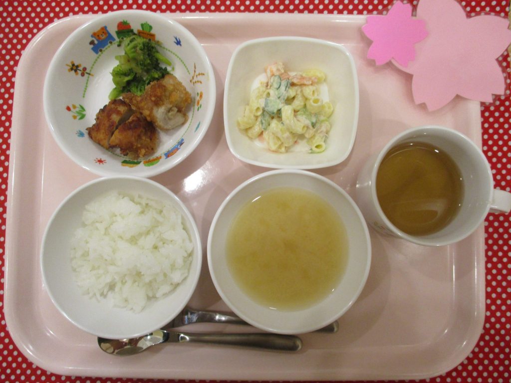 4月15日（月）お給食?