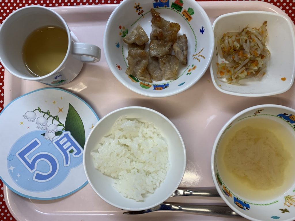 5月18日（土）お給食?