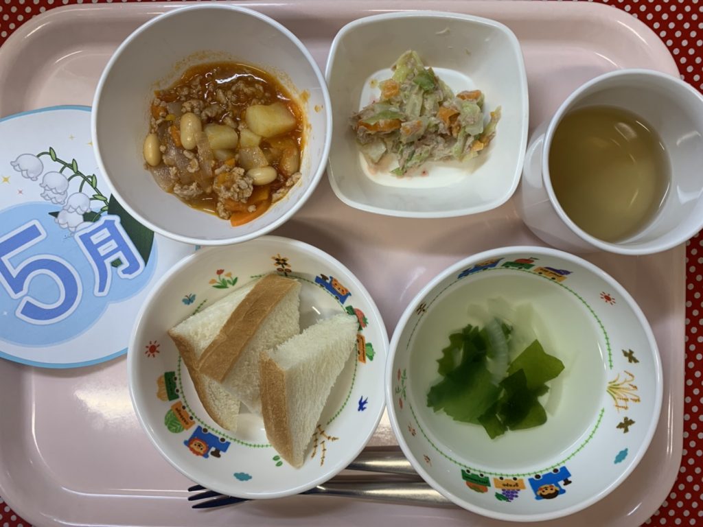 5月15日（水）お給食?