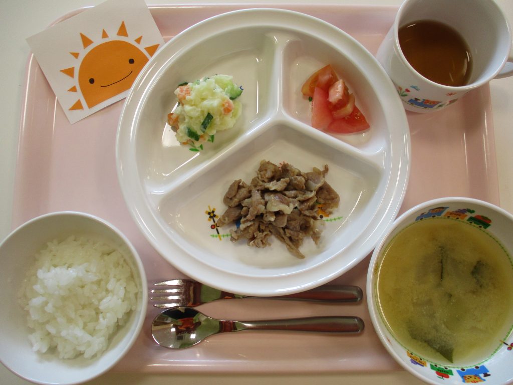8月19日(水)の給食