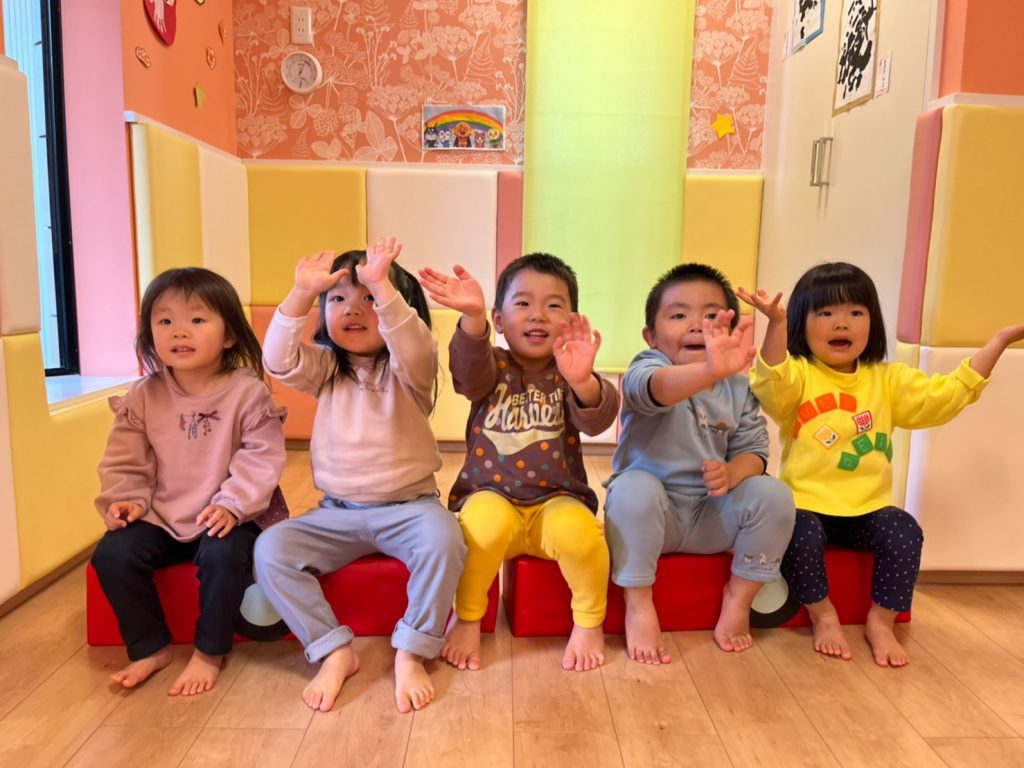 元気いっぱい遊んだよ！☃