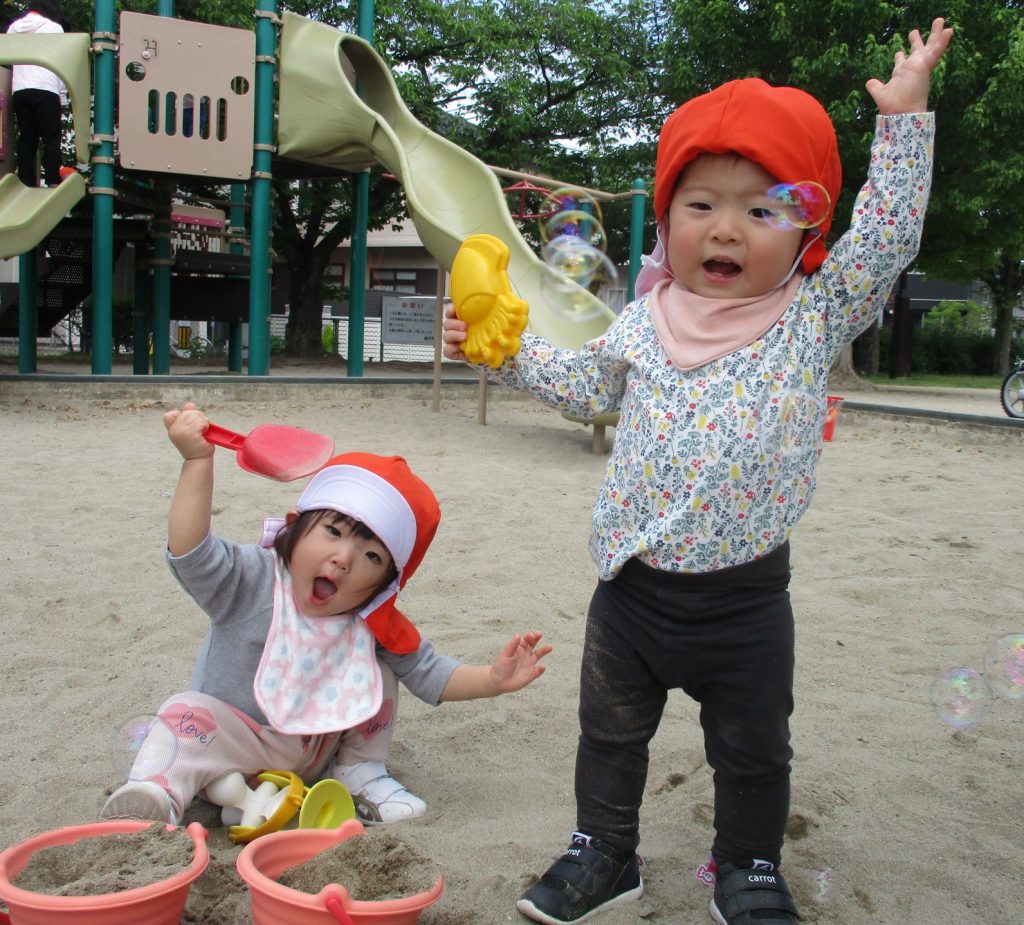 今週の公園遊び?