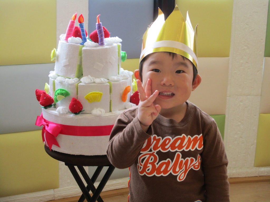 5月生まれのお誕生日会?