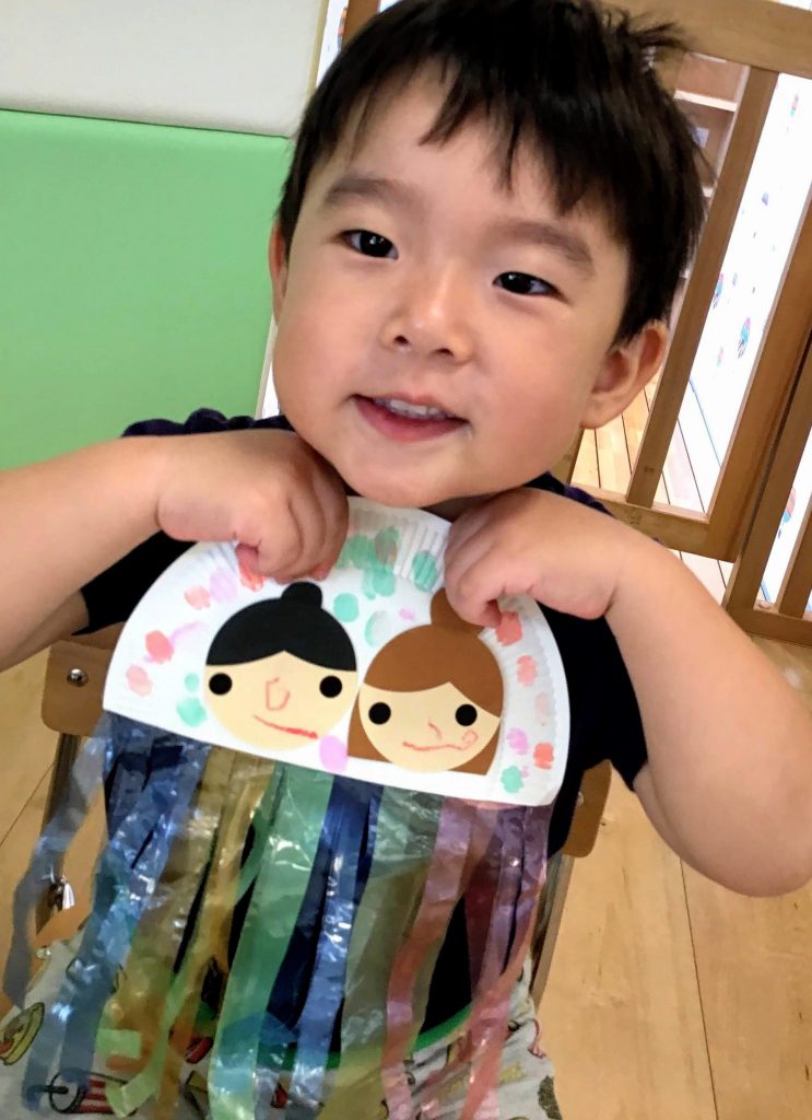 ⭐️七夕飾りを作ったよ?