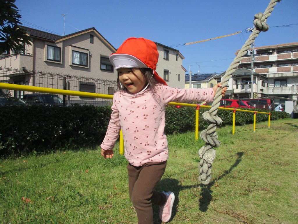 だいすきな戸外遊び?