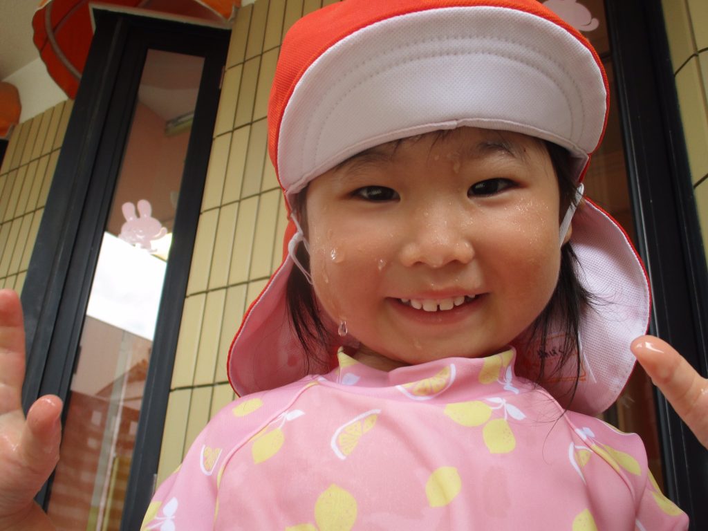 久しぶりの水遊び