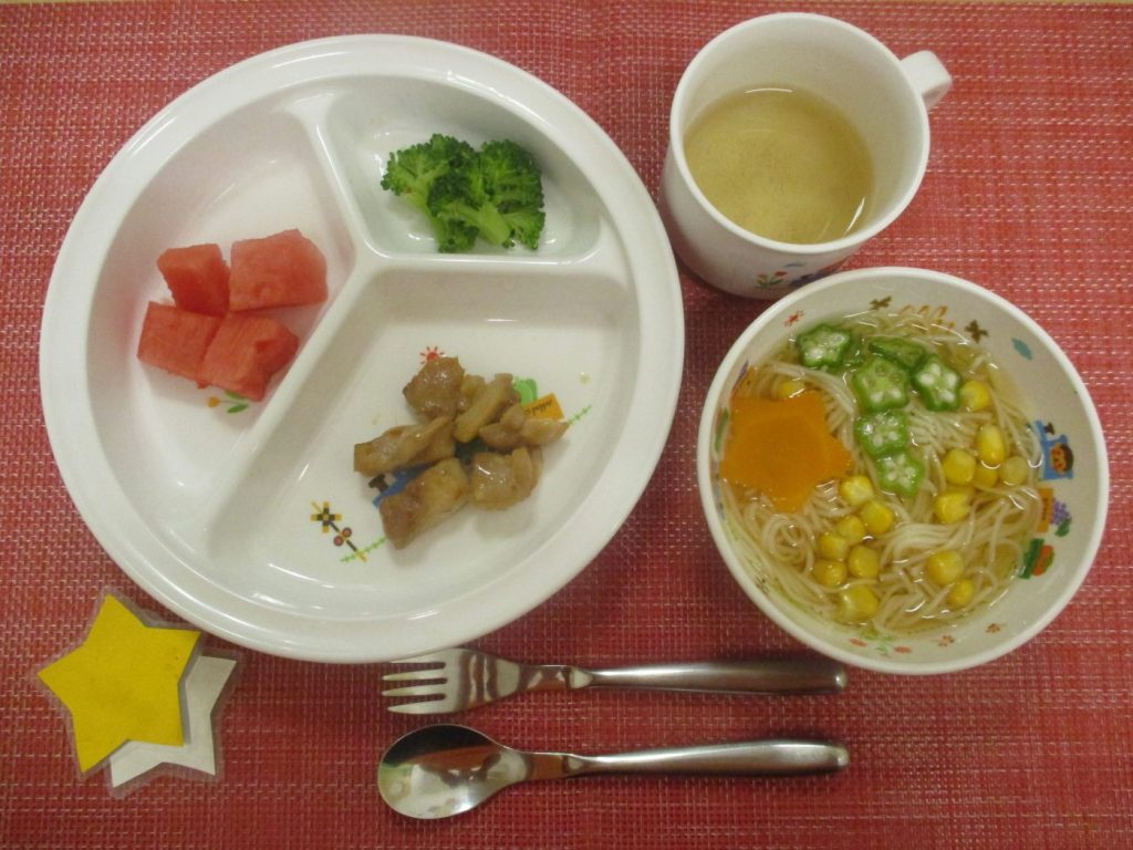 【7月5日㈮の給食・おやつ】
