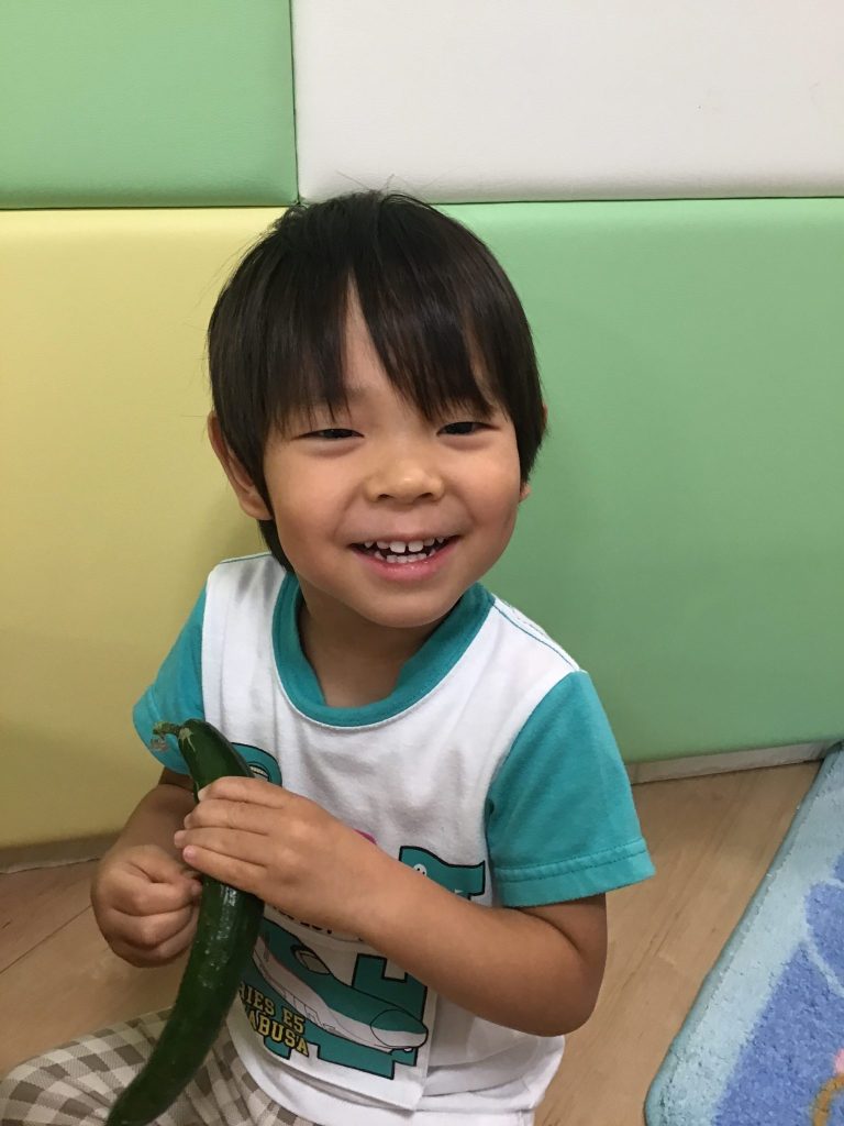 お盆期間の保育😊