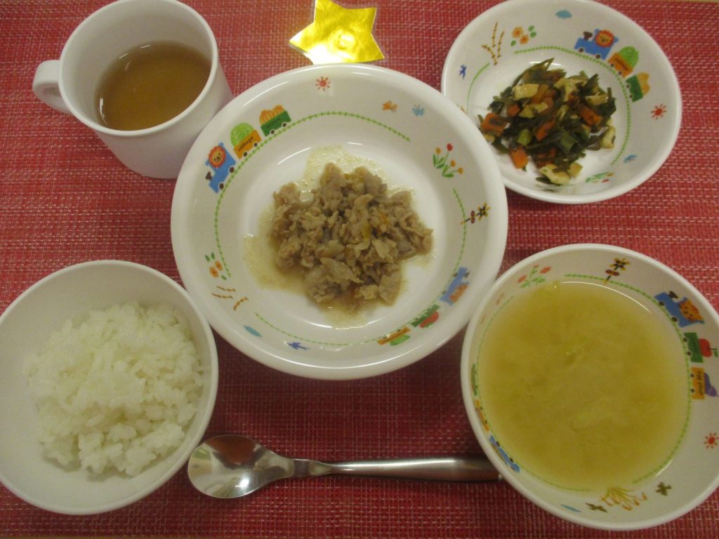 【6月11日㈬の給食・おやつ】